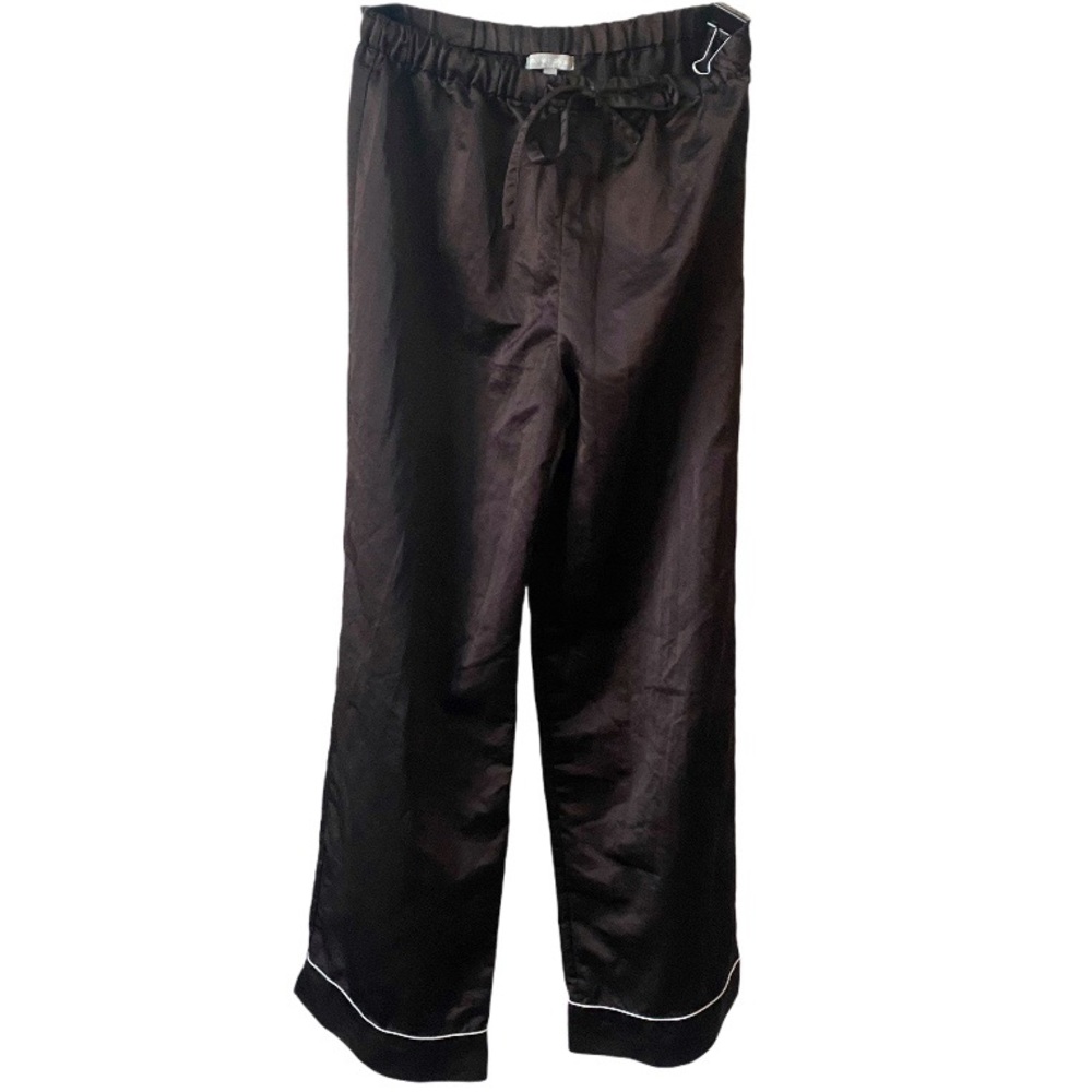 Barefoot Dreams | satin brown pajama pants size xs